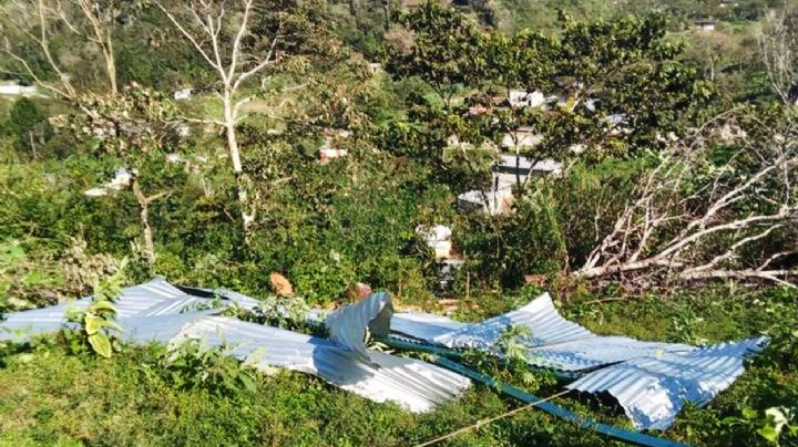 Hombre muere decapitado con lámina que voló por los vientos del Frente Frío No. 32