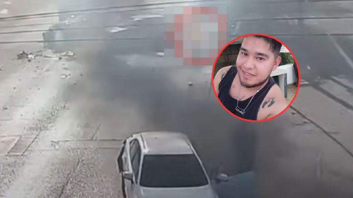 Motociclista que fue envuelto por las llamas se encuentra grave; su familia pide una oración