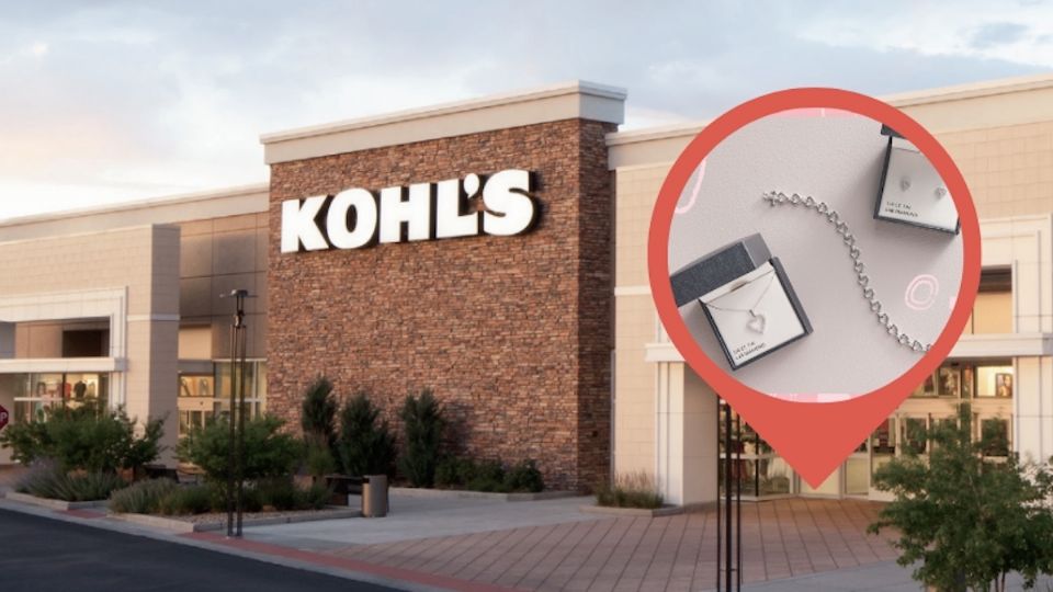 La joyería de Kohl's puedes comprarla hasta con un 60% de descuento de su precio original.