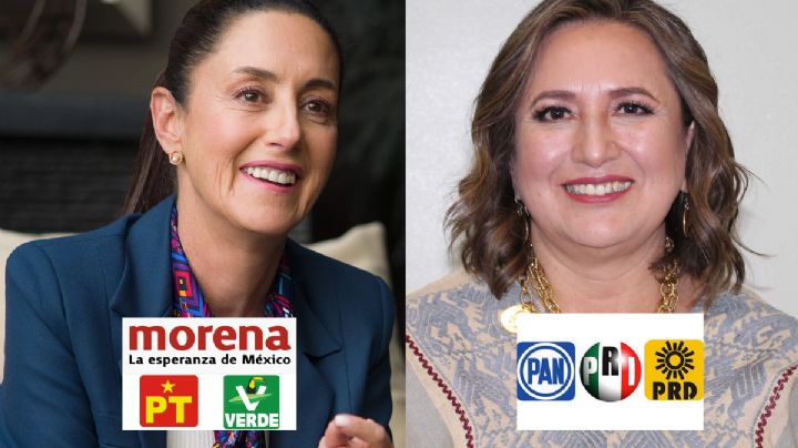 Arranca Claudia Sheinbaum campaña con 41 puntos por encima de Xóchitl Gálvez