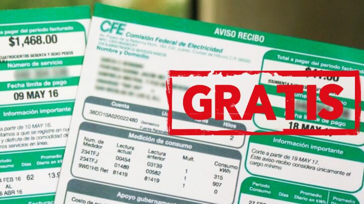 CFE: recibo de luz gratis en marzo; ¿quiénes no pagarán?
