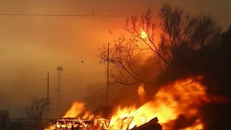 Los peores incendios de la historia de Texas