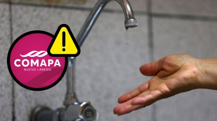 Se viene fuerte reducción de agua; Comapa anuncia baja presión en estas colonias a esta hora