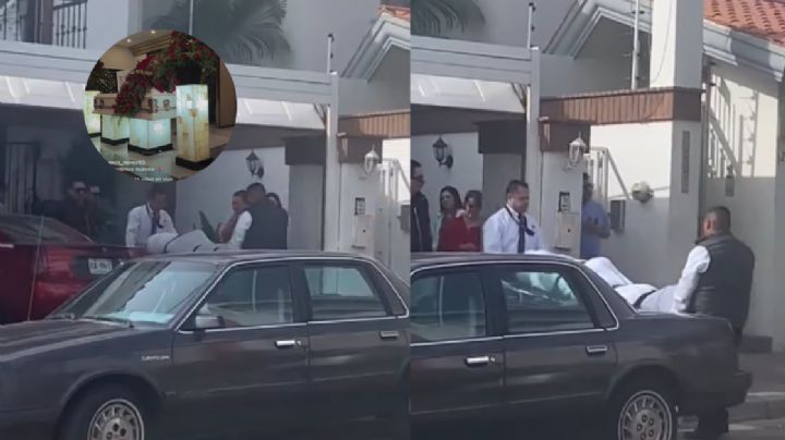 MOMENTO EXACTO cuando la funeraria levanta el cuerpo de 'La Gilbertona'