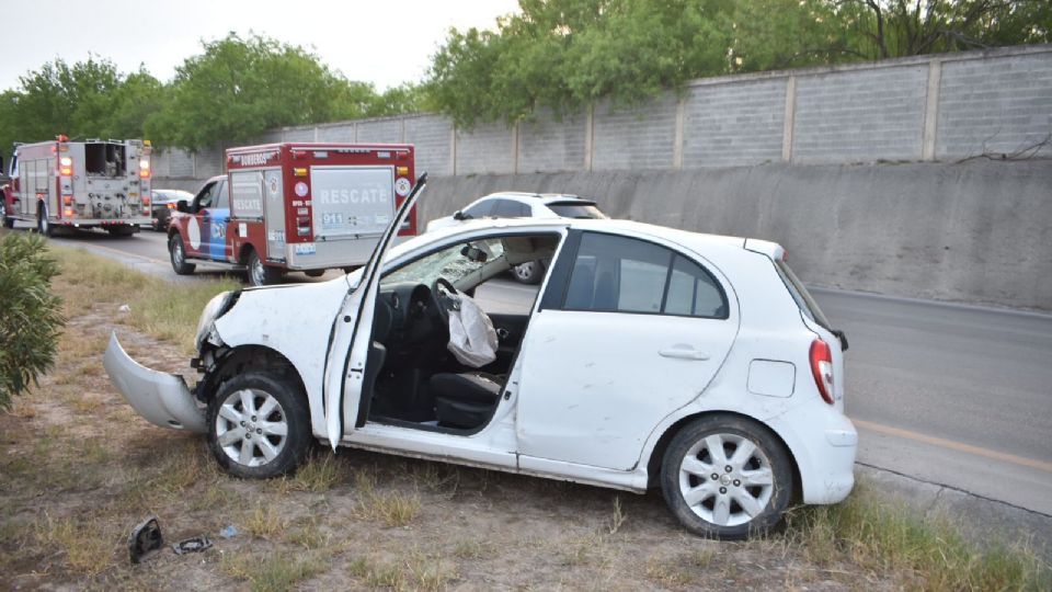 Accidente en el bulevar Colosio