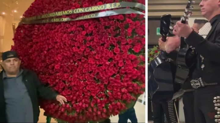 Emotivo adiós a La Gilbertona: la despiden con mariachi e impresionantes arreglos florales
