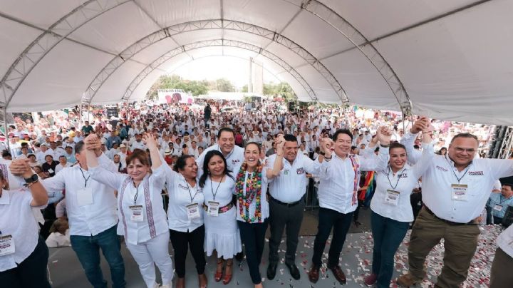 Claudia Sheinbaum en Tabasco, priorizó el desarrollo de las regiones del sur