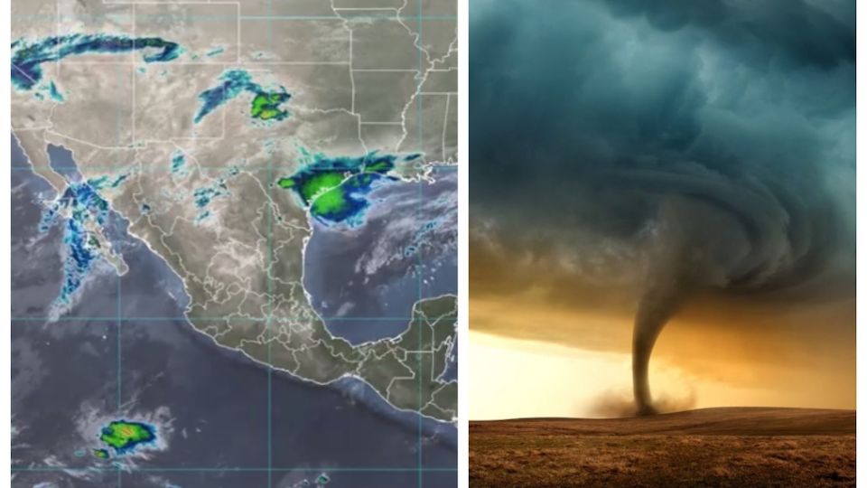 En Tamaulipas hay posibilidad de tornado.
