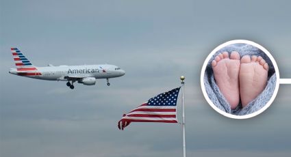 ¿Qué nacionalidad tiene un bebé si nace en un avión de Estados Unidos?