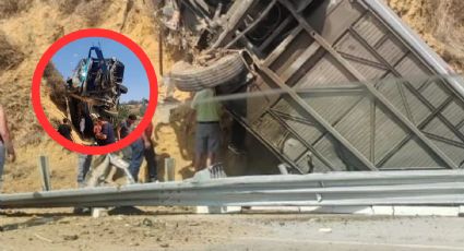 Cuatro muertos y 17 heridos por volcadura de camión en autopista México-Puebla