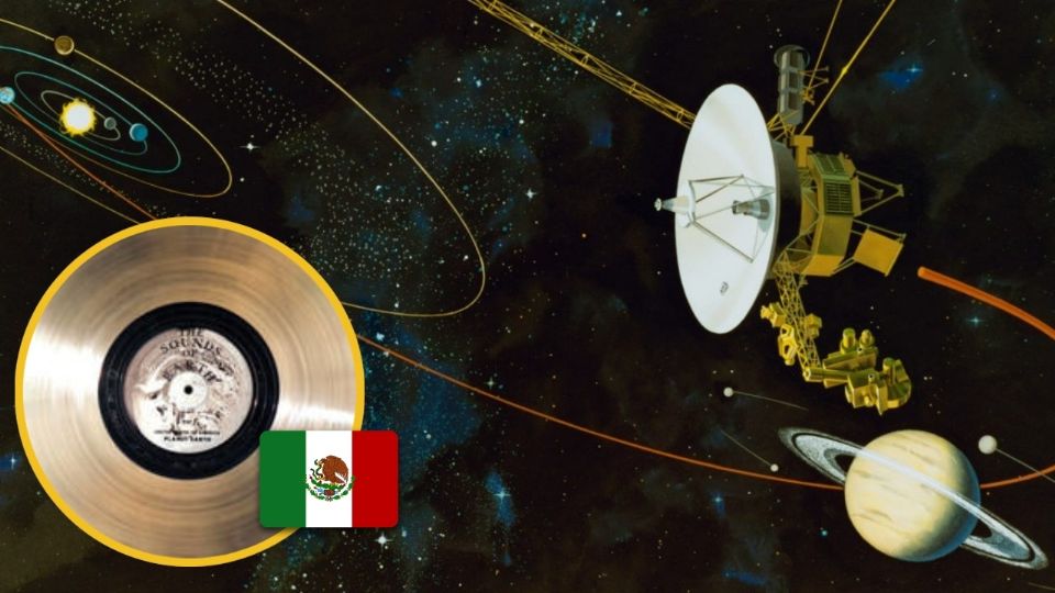 ¿Sabías que la única canción en español en esta sonda espacial es de México? Aquí puedes escuchar la melodía que podría ser escuchada por seres de otro planeta en el futuro