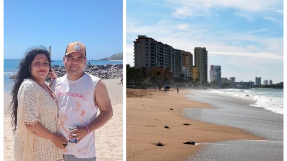 Pareja de Monterrey se ahoga en Playa dorada de Mazatlán, Sinaloa.