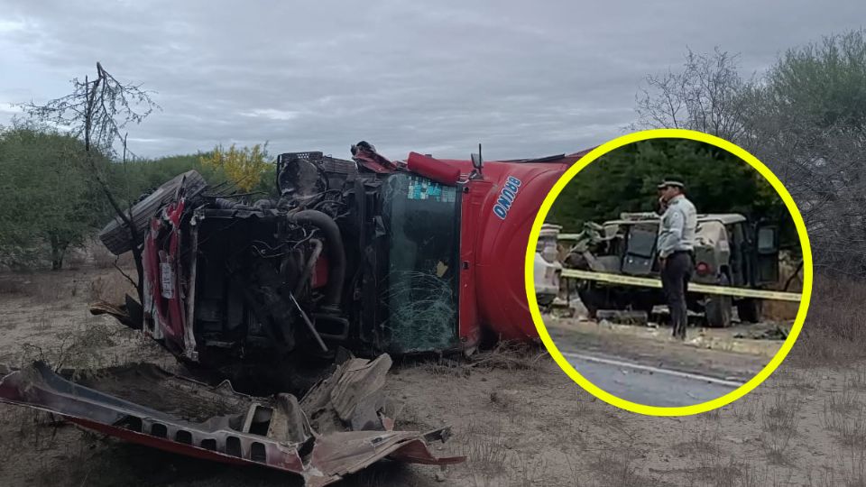 Este miércoles 20 de marzo soldados chocaron contra un tractocamión en Llera, Tamaulipas