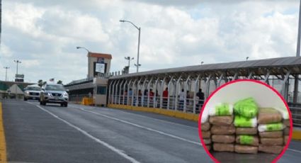 Incautan millonario cargamento de meta en el Puente Internacional Hidalgo