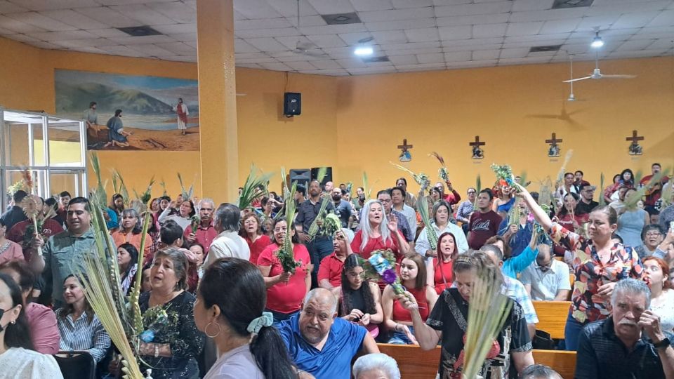 Domingo de Ramos en Nuevo Laredo