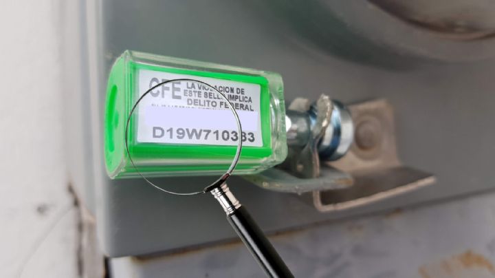 CFE aclara tema de los candados en los medidores; esta es la razón por la que los ponen