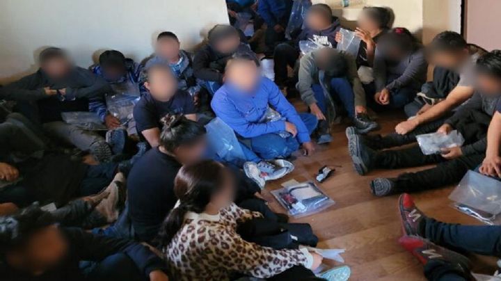 Aseguran a 20 indocumentados en casa de seguridad al sur de Laredo