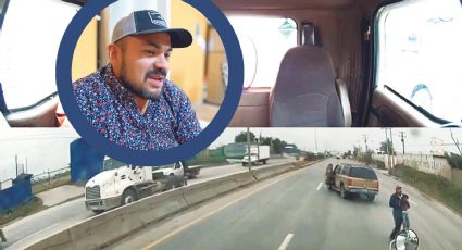 Trailero de Nuevo Laredo: el ‘Héroe sin capa’ que salva vida a niño en Carretera Aeropuerto | VIDEO