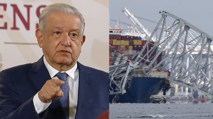 El Gobierno de México apoyará a familias de víctimas del puente de Baltimore