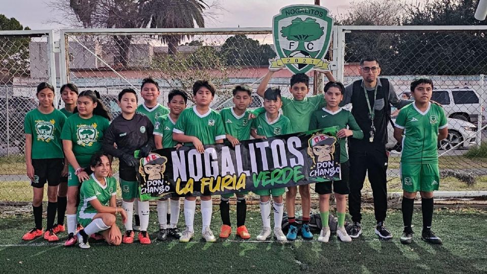 Poco a poco Nogalitos ha ido consolidándose en la cancha.