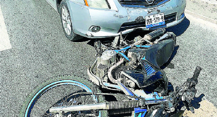 Multitud de accidentes: sufren choques 4 motociclistas esta semana en Nuevo Laredo