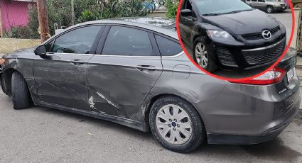 Borracha choca con dos autos estacionados en la colonia Mirador