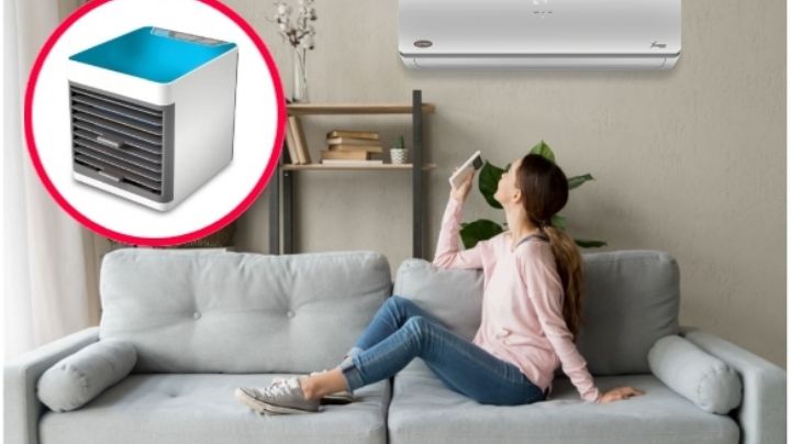 Este es el mejor aire acondicionado portátil y barato del mercado; refrescará toda tu casa