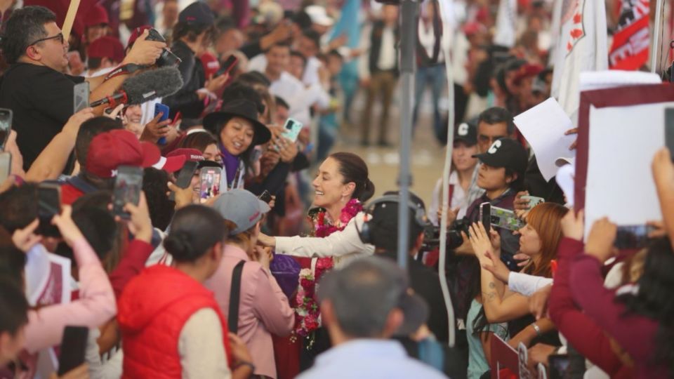 Claudia Sheinbaum afirmó que es tiempo de las mujeres