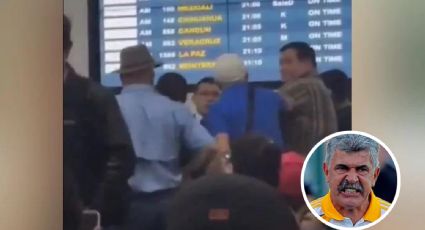 ‘Tuca’ Ferretti hace de las suyas y ‘revienta’ contra empleado en aeropuerto I VIDEO