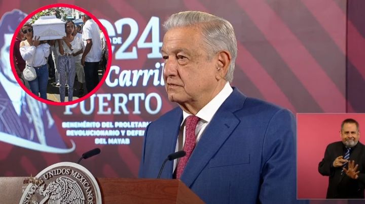 "Un caso muy triste para México": AMLO se pronuncia por feminicidio de Camila, en Taxco, Guerrero