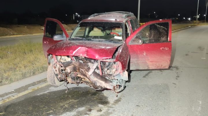 Reportan accidente vial en la Colonia Cavazos; conductor huyó del sitio para no enfrentar la justicia