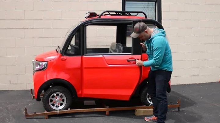Auto eléctrico chino de 23 mil pesos lo han visto circular en México; ¿en dónde puede adquirise?