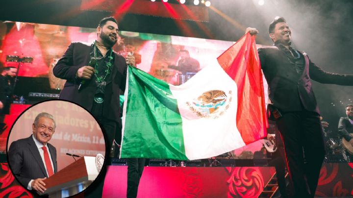 AMLO invita a Banda MS a su último Grito de Independencia en 2024