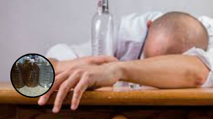 Muere hombre por consumo de licor de ‘huachicol’