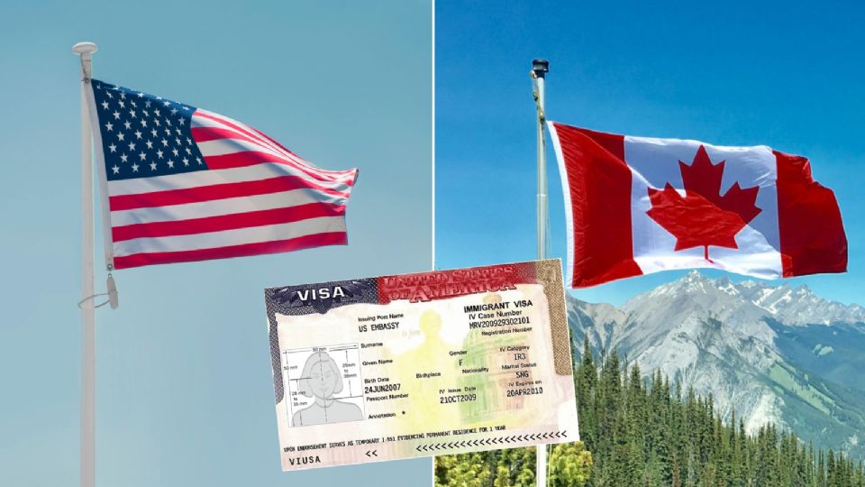 ¿La visa americana sirve para entrar a Estados Unidos y Canadá?