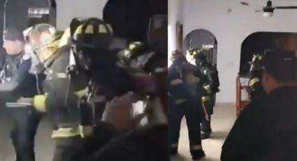 Explota vivienda con todo y bomberos en Mazatlán; hombre intenta quitarse la vida | VIDEO