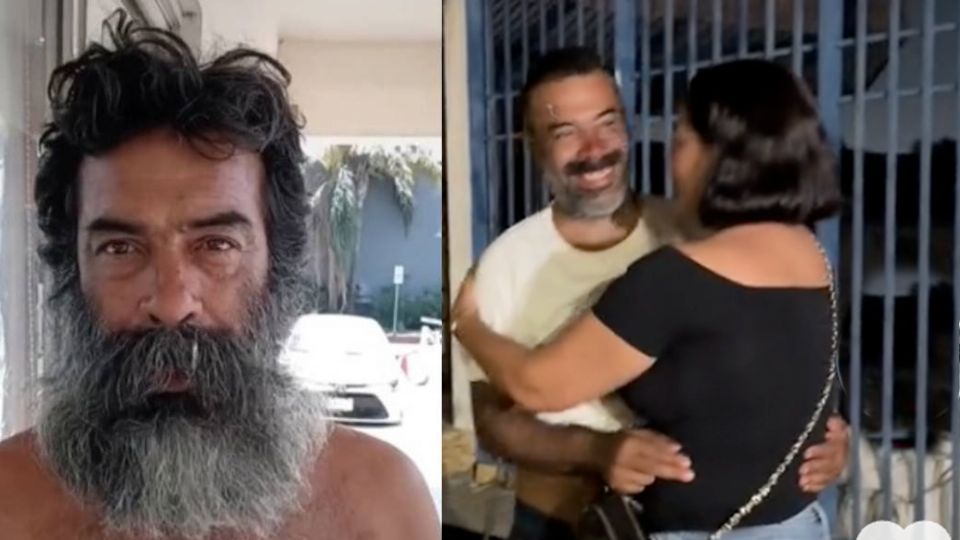 Hombre se reencuentra con su hermana por video viral