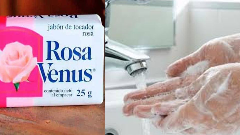 El jabón Rosa venus es económico y cuida la piel