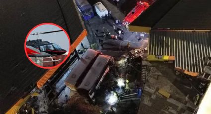 Identifican al piloto y los pasajeros del helicóptero que se desplomó en Coyoacán