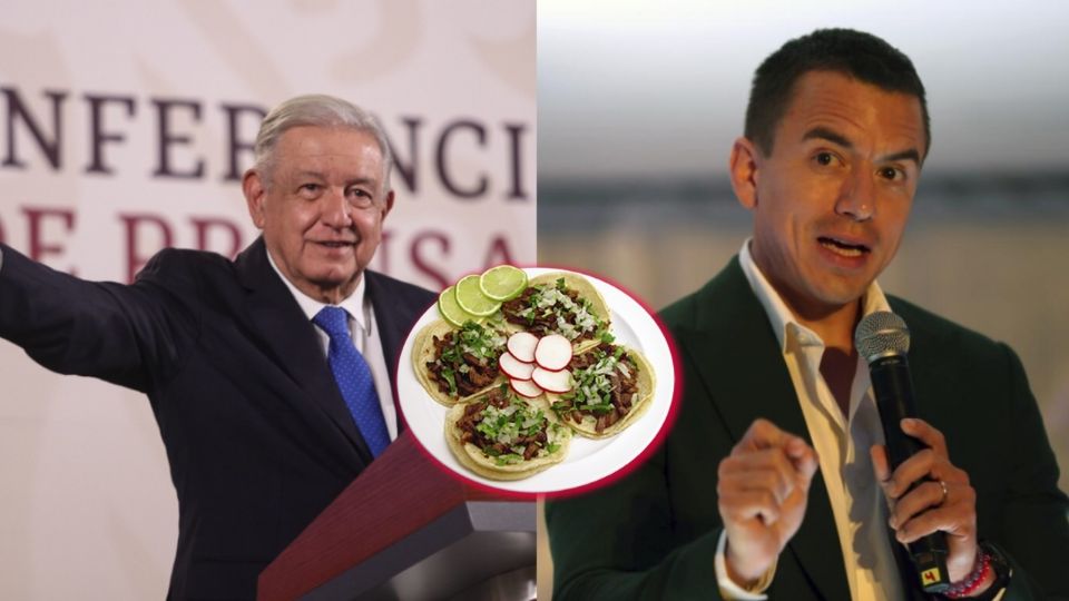 El presidente mexicano se pronunció ante la invitación de Daniel Noboa, quien le pidió una cita para comer tacos y ceviche para arreglar el conflicto diplomático