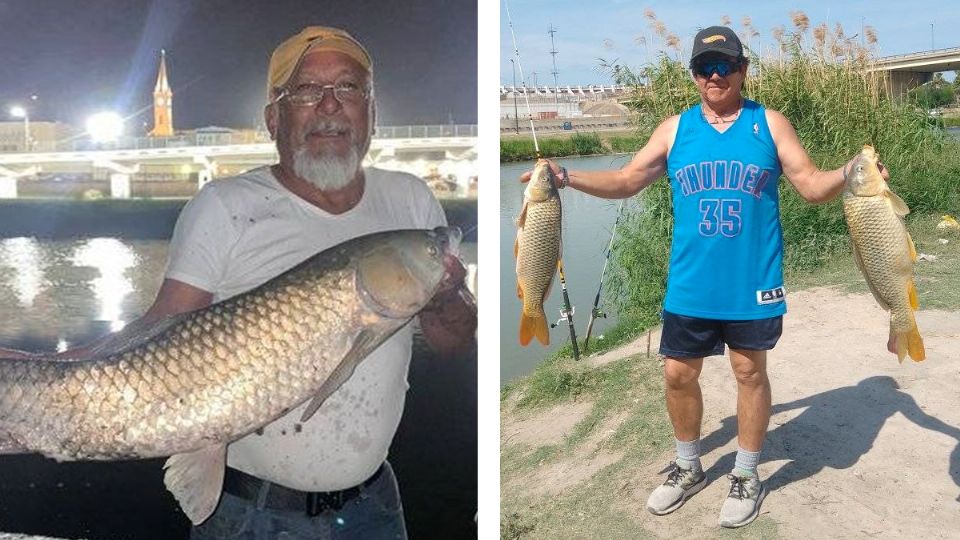 Orgullosos pescadores