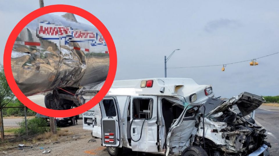 El accidente fue muy aparatoso y hubo lesionados