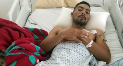 Tren trunca 'sueño americano' a hondureño y le corta las piernas; pide ayuda para unas prótesis