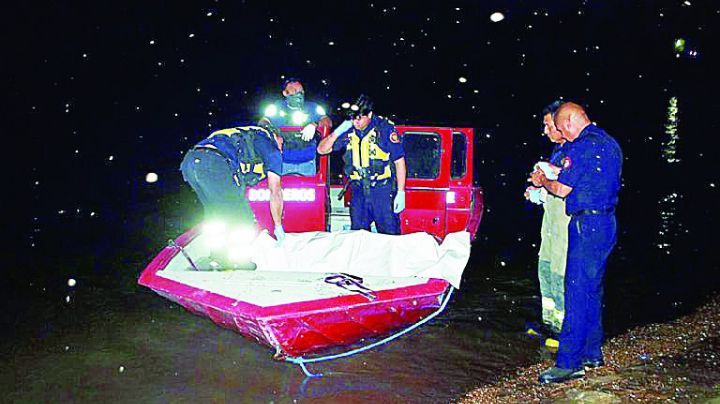 Suman 5 ahogados en el río Bravo; no lograron el sueño americano