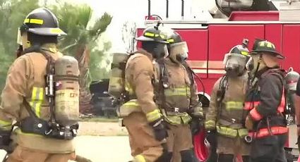 Se incendia casa en el Barrio 'Las Cruces' de Laredo; salvan la vida a mujer