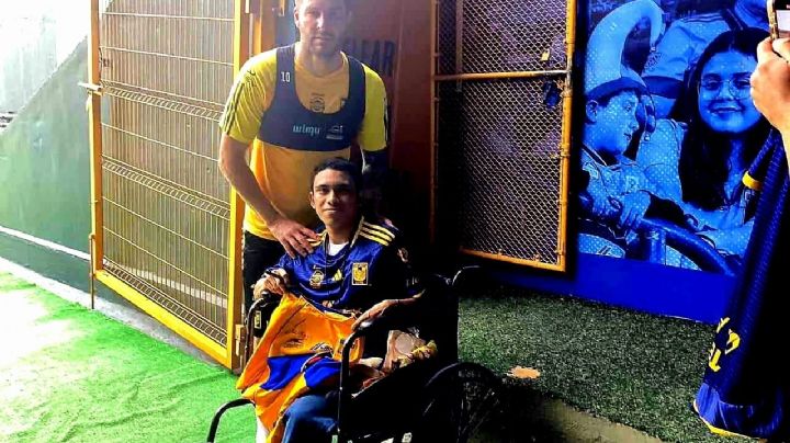 Cumplen sueño de joven neolaredense de conocer a Gignac