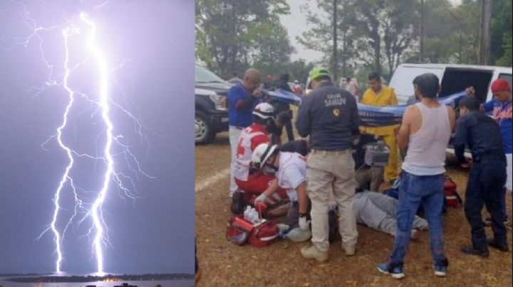 Rayo mata a beisbolista en Veracruz durante un juego; otros más, lesionados