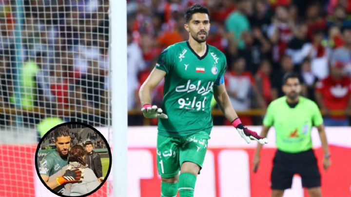 Futbolista Iraní abraza a una fan en partido y recibe ‘castigo’