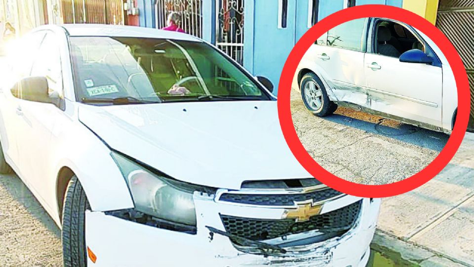 Pese a lo aparatoso del accidente solo hubo daños materiales