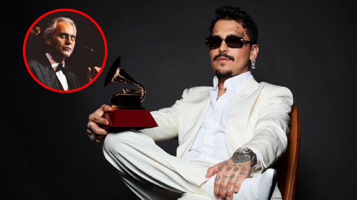 ¿Christian Nodal y Andrea Bocelli? El mexicano sorprende al ser invitado por el tenor a concierto